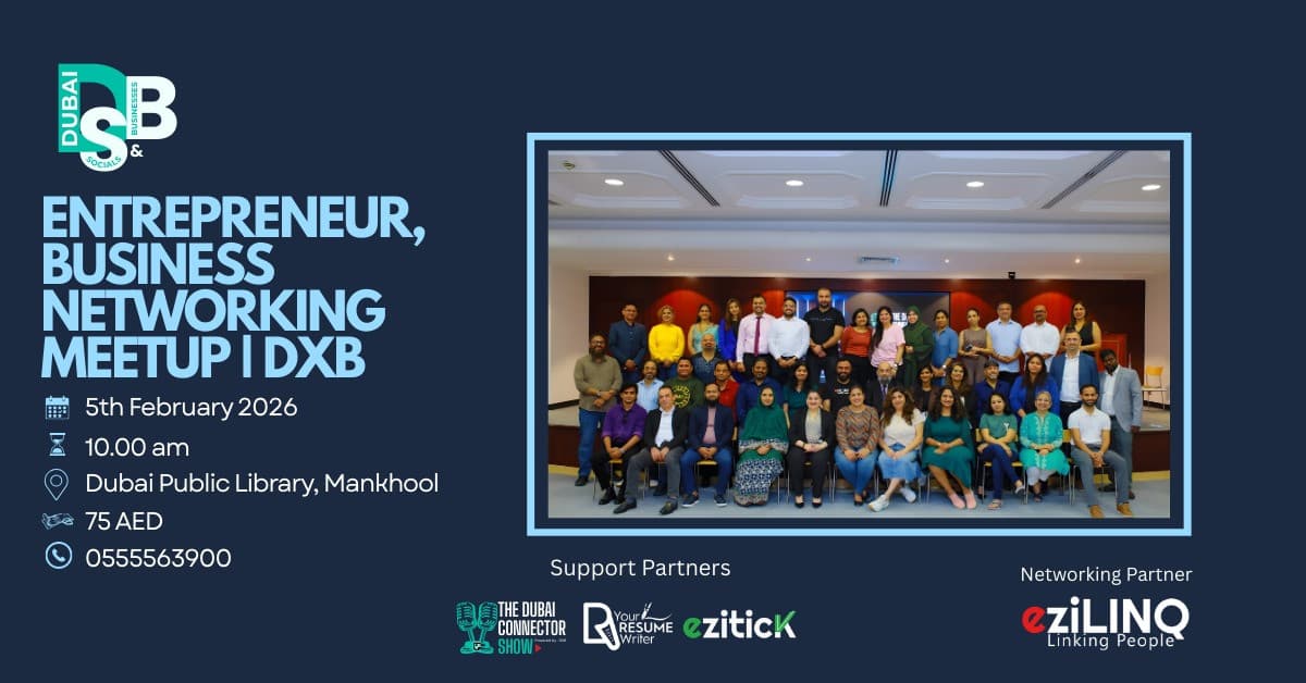 DSB Networking Meetup - Dubai
